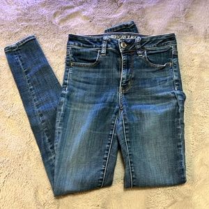 American Eagle high rise jeggings size 2